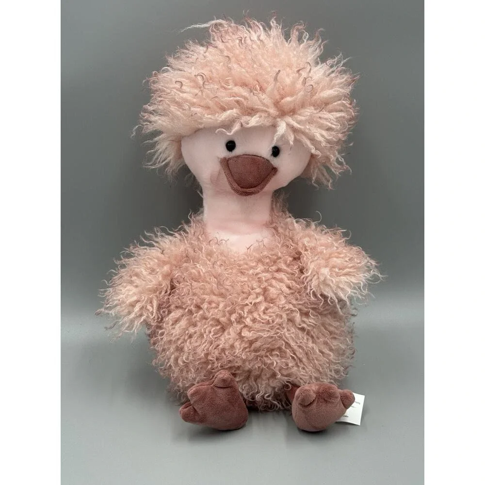 Pink Ostrich Emu Duck Plush 14
